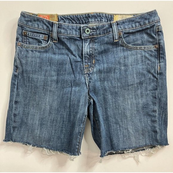 GAP Pants - GAP Women's 10R Flare Cut Off Stretch Jean Shorts